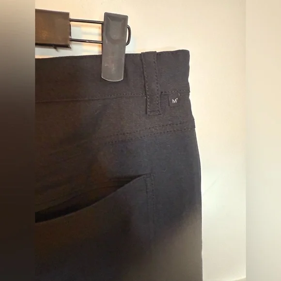 Ministry of Supply Charcoal Gray Straight Leg Athleisure Pants